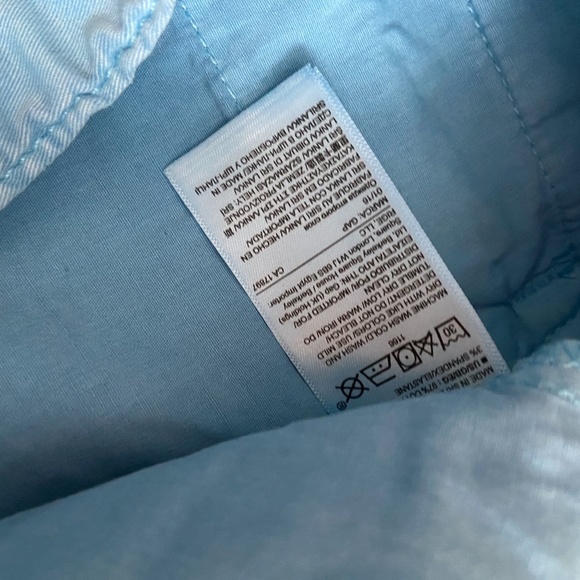 GAP blue chino pants size 6 EUC - Picture 4 of 8